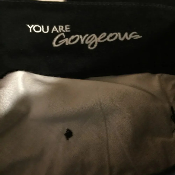 Lee Style up Stretch You are gorgeous women's cotton  straight leg Blk. Pants 6M - Picture 6 of 6